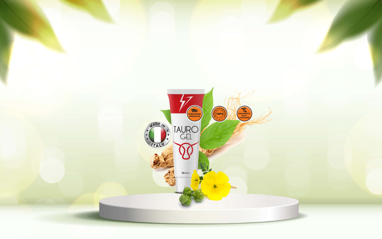 Scopri tauro gel: il gel naturale che potenzia le prestazioni intime maschili